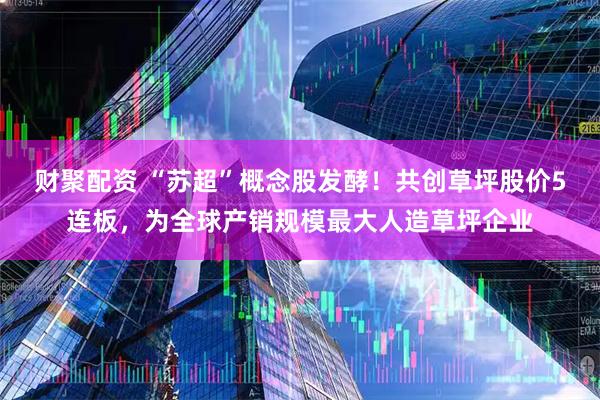 财聚配资 “苏超”概念股发酵！共创草坪股价5连板，为全球产销规模最大人造草坪企业